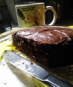 Dock chocolate cake 8-6-17